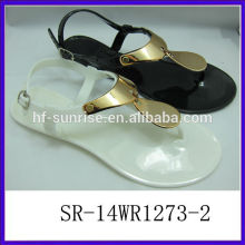 SR-14WR1273-2 Gelee Sandalen transparente Sandalen Sommer klare Gelee Sandalen Mode Gelee Sandalen